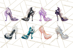 Glam High Heel Shoes PNG Clipart Luxury Fashion Heels Product Image 7
