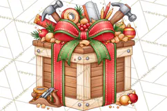 Sports & Occupations Christmas Gifts Clipart Product Image 3