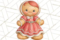Gingerbread People Clipart, Gingerbread People Product Image 3