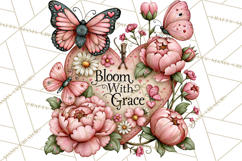 Inspirational Butterfly Sign Clipart PNG Product Image 3