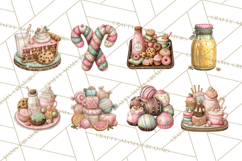 Milk Cookies Candy Chocolate Dessert Clipart PNG Product Image 8