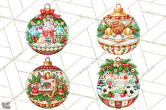 Sports Occupation Christmas Ornaments PNG Clipart Product Image 1