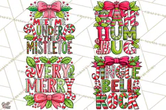 Whimsical Christmas Shirt Graphic PNG Holiday Doodle Quote Product Image 1
