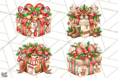 Sports & Occupations Christmas Gifts Clipart Product Image 1