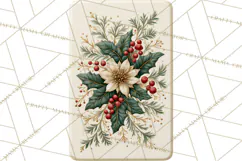 Christmas Mahjong Clipart, Holiday Mahjong Tiles PNG Product Image 4