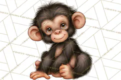 Safari Clipart African Animals Watercolor PNG Product Image 4