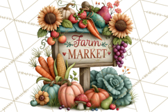 Small Town Summer Clipart PNG Scenes Product Image 4