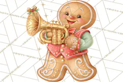 Gingerbread People Clipart, Gingerbread People Product Image 4