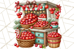 Christmas Farmers Market PNG Illustrations Product Image 4