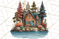 Lake Life Booze Clipart PNG Product Image 5