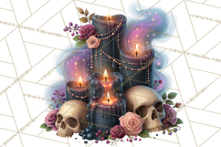 Witch Psychic Gothic Supernatural Clipart PNG Product Image 5