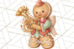 Gingerbread People Clipart, Gingerbread People Product Image 5