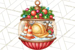 Sports Occupation Christmas Ornaments PNG Clipart Product Image 5