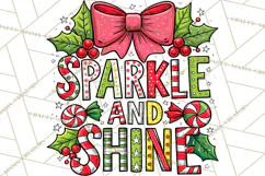 Whimsical Christmas Shirt Graphic PNG Holiday Doodle Quote Product Image 5