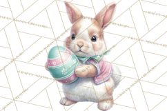 Easter Egg Hunt Clipart, Easter PNG, Sublimation Designs Product Image 4