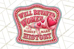 Girl Power Retro Diner Sign PNG Clipart Product Image 2