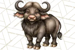 Safari Clipart African Animals Watercolor PNG Product Image 2