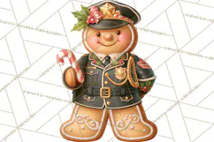 Gingerbread People Clipart, Gingerbread People Product Image 2