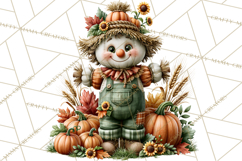 Fall Pumpkin Farm Clipart PNG Autumn Designs Product Image 3