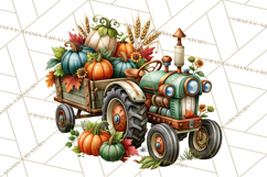 Fall Pumpkin Farm Clipart PNG Autumn Designs Product Image 4