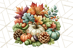 Fall Pumpkin Farm Clipart PNG Autumn Designs Product Image 5