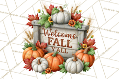 Fall Pumpkin Farm Clipart PNG Autumn Designs Product Image 4
