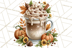 Fall Pumpkin Farm Clipart PNG Autumn Designs Product Image 4
