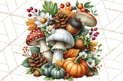 Fall Pumpkin Farm Clipart PNG Autumn Designs Product Image 5