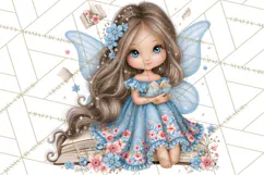 Whimsical Fairy World Clipart PNG Product Image 2