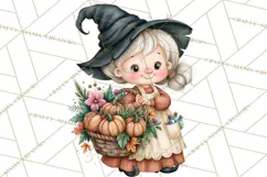 Halloween Village Clipart PNG, Spooky Cottage Town Product Image 3