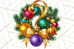 Neon North Pole PNG Christmas Clipart Product Image 3