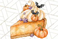 Spooky Halloween Desserts Clipart PNG Product Image 4