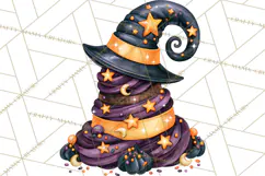 Spooky Halloween Desserts Clipart PNG Product Image 2