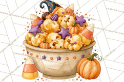 Spooky Halloween Desserts Clipart PNG Product Image 3