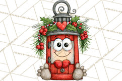 Christmas Munchkins Cute Holiday Clipart PNG Product Image 4