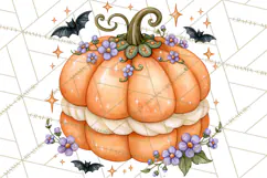 Spooky Halloween Desserts Clipart PNG Product Image 4