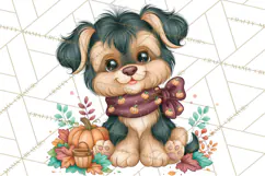 Halloween Village Clipart PNG, Spooky Cottage Town Product Image 4