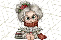 Christmas Munchkins Cute Holiday Clipart PNG Product Image 5
