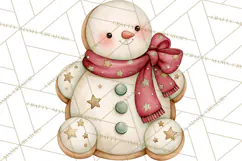 Christmas Dessert Clipart PNG Product Image 2