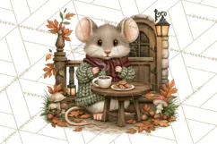 Sweater Weather Woodland Animals PNG Product Image 3
