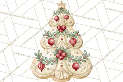 Christmas Dessert Clipart PNG Product Image 3