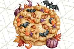Spooky Halloween Desserts Clipart PNG Product Image 4