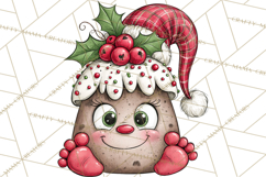 Christmas Munchkins Cute Holiday Clipart PNG Product Image 4