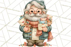 Autumn Village Clipart PNG, Cozy Fall Cottage Town Product Image 3