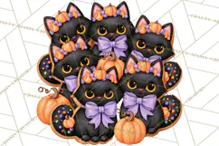 Spooky Halloween Desserts Clipart PNG Product Image 5