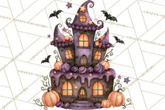 Spooky Halloween Desserts Clipart PNG Product Image 2