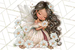 Midnight Halloween Fairy World PNG, Fall Fairies Product Image 2