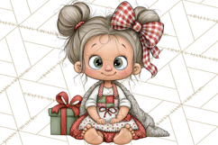 Christmas Munchkins Cute Holiday Clipart PNG Product Image 2