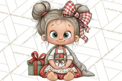 Christmas Munchkins Cute Holiday Clipart PNG Product Image 2