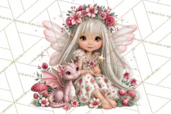 Whimsical Fairy World Clipart PNG Product Image 3